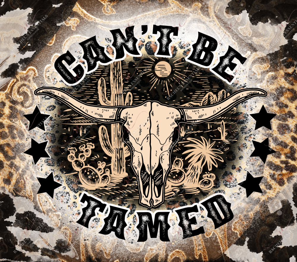 Cant Be Tamed- Vinyl Wrap Vinyl