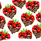 Chocolate Covered Heart Strawberries - Cold Cup Wrap Cold