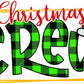 Christmas Crew - Ready To Press Sublimation Transfer Print Sublimation