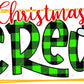 Christmas Crew - Ready To Press Sublimation Transfer Print Sublimation