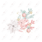 Christmas Floral Pastel - Ready To Press Sublimation Transfer Print Sublimation