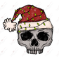 Christmas Skeleton - Htv Transfer