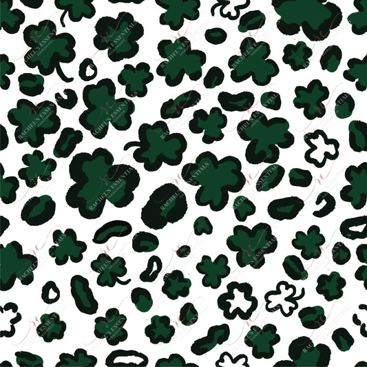 Clover Leopard - Ready To Press Sublimation Transfer Print Sublimation