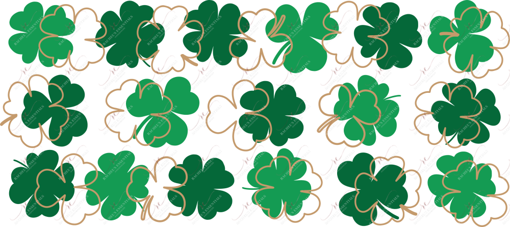 Clovers - 16Oz Vinyl Libbey Wrap