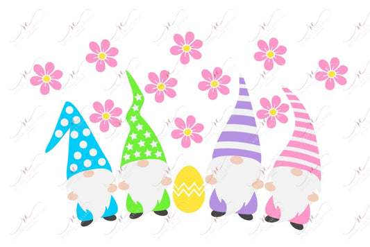 Colorful Gnomes - Cold Cup Wrap Cold