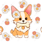 Corgi - Ready To Press Sublimation Transfer Print Sublimation