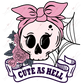 Cute As Hell - Htv Transfer