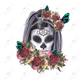 Day Of The Dead - Ready To Press Sublimation Transfer Print Sublimation