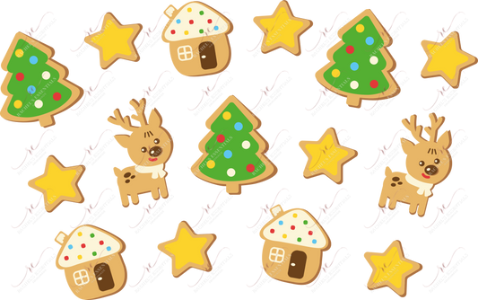 Deer Cookies - Cold Cup Wrap Cold