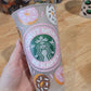 Donut Worry Cold Cup Logo