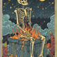 Emotional Dumpster Fire - Ready To Press Sublimation Transfer Print Sublimation