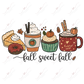 Fall Sweet Fall - Clear Cast Decal
