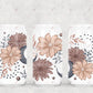 Floral Moon Clusters - Libbey/Beer Can Glass Sublimation