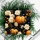 Floral Pumpkins - Vinyl Wrap Vinyl