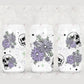 Floral Skellie - Libbey/Beer Can Glass Sublimation