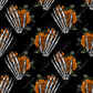 Floral Skull Orange - Vinyl Wrap