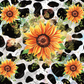 Flower And Cow Print - Vinyl Wrap