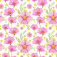 Flowers Pink - Vinyl Wrap
