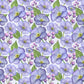 Flowers Purple - Ready To Press Sublimation Transfer Print Sublimation