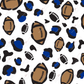 Football Leopard Print - 16Oz Vinyl Libbey Wrap
