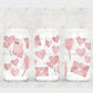 Ghosty Heart - Libbey/Beer Can Glass 11/23 Sublimation