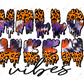 Halloween Vibes - Ready To Press Sublimation Transfer Print Sublimation