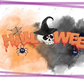 Sublimation 1.99 Halloween watercolor  - ready to press sublimation transfer print freeshipping - Rachel's Essentials