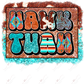 Hawk Tuah - Clear Cast Decal