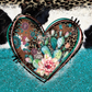 Heart Cactus Cow Print Wrap - Ready To Press Sublimation Transfer Sublimation