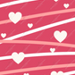 Hearts And Stripes - Vinyl Pen Wrap