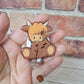 Highland Cow Badge Reel