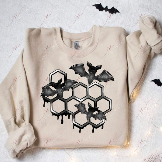 Honeycomb Bats - Clear Cast Decal