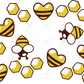 Honeycomb Hearts - Cold Cup Wrap