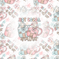 Hot Cocoa Pastel - Ready To Press Sublimation Transfer Print Sublimation