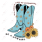 Howdy - Ready To Press Sublimation Transfer Print Sublimation