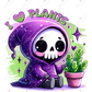 I Love Plants 420 - Clear Cast Decal