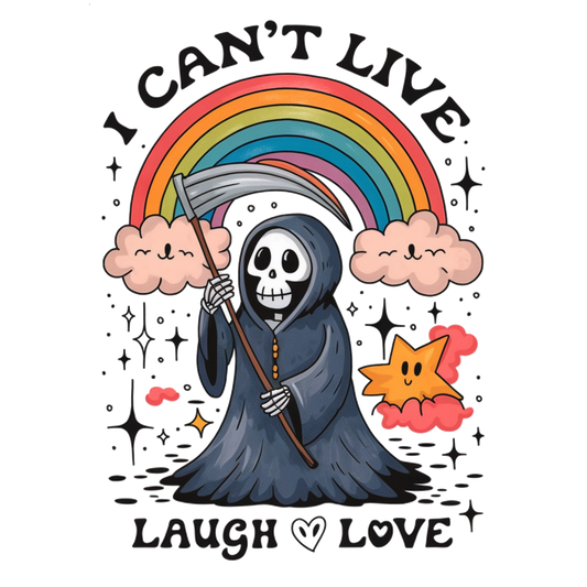Can't live laugh love - vinyl wrap