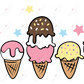 Ice Cream Cones - 16Oz Vinyl Libbey Wrap
