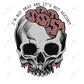 Im Not Okay And Its Alright - Clear Cast Decal