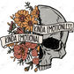 Kinda Emotional Kinda Emotionless - Clear Cast Decal