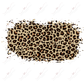 Leopard Patch - Ready To Press Sublimation Transfer Print Sublimation