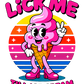 Lick me ice cream - htv transfer