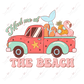Meet Me At The Beach--Ready To Press Sublimation Transfer Print Sublimation