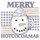 Merry Hotcocoamas- Ready To Press Sublimation Transfer Print Sublimation
