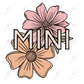 Mini Flowers- Ready To Press Sublimation Transfer Print Sublimation