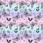 Mystical Butterflies - Ready To Press Sublimation Transfer Print Seamless 2/24 Sublimation