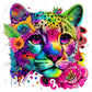 Neon Cheetah - Ready To Press Sublimation Transfer Print Sublimation