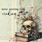 Never Retire From Reading - Vinyl Wrap Vinyl