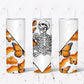 Orange Butterfly Skellie Vsplit- Vinyl Wrap Vinyl