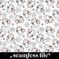 Peppermint Mocha Season - Vinyl Wrap Seamless 12/23 Vinyl
